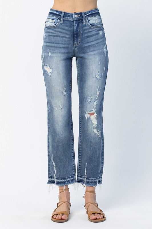 Released Hem Judy Blue Jean