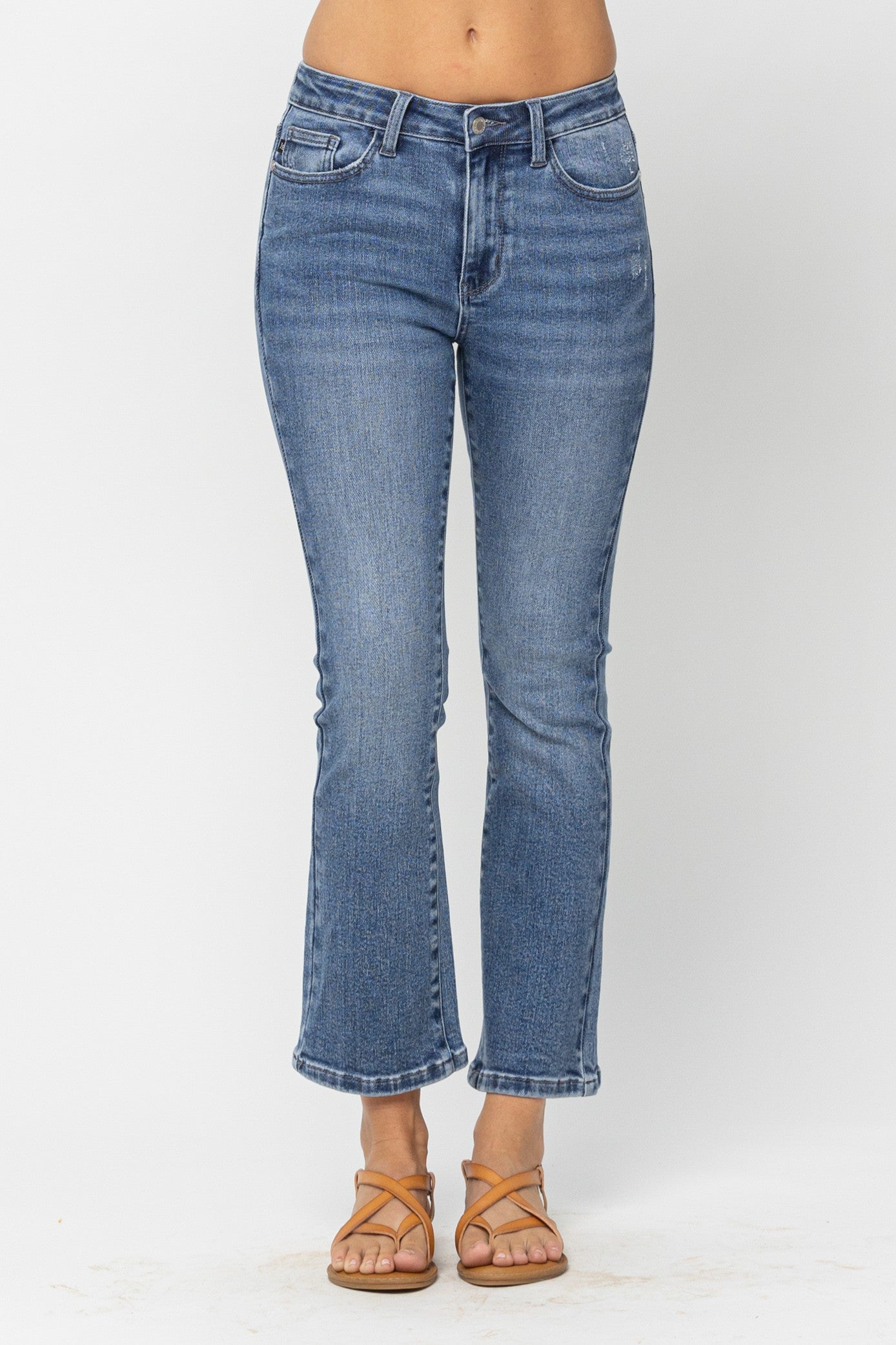 Midrise Demi Crop Bootcut - Judy Blue